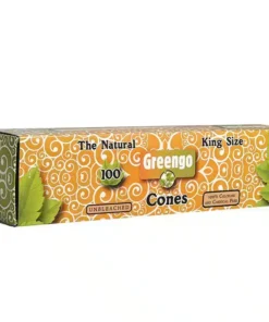 Greengo King Size Cones 100 stk ublegede færdigrullede cones med filter