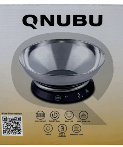 Qnubu Equal Bowl digital bordvægt med skål 1g til 5000g på homegrow.nu