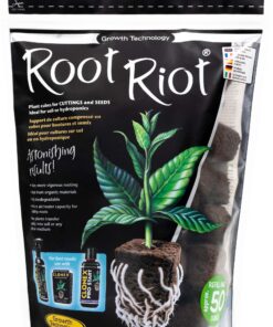 Root Riot 50 stk refill pose spireterninger fra Growth Technology på homegrow.nu